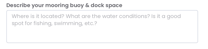 OnBuoy describe your moorage