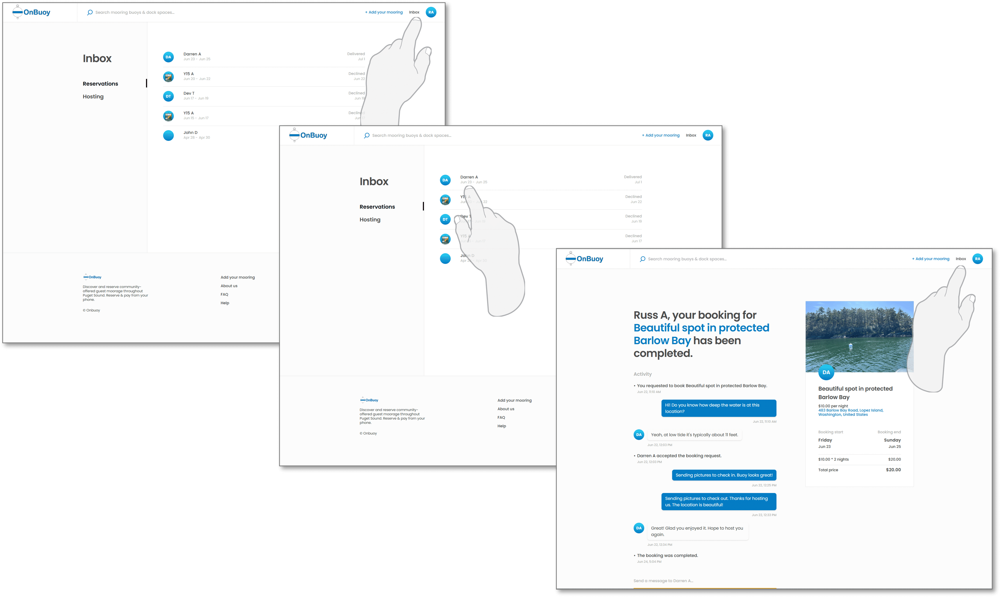 OnBuoy Inbox